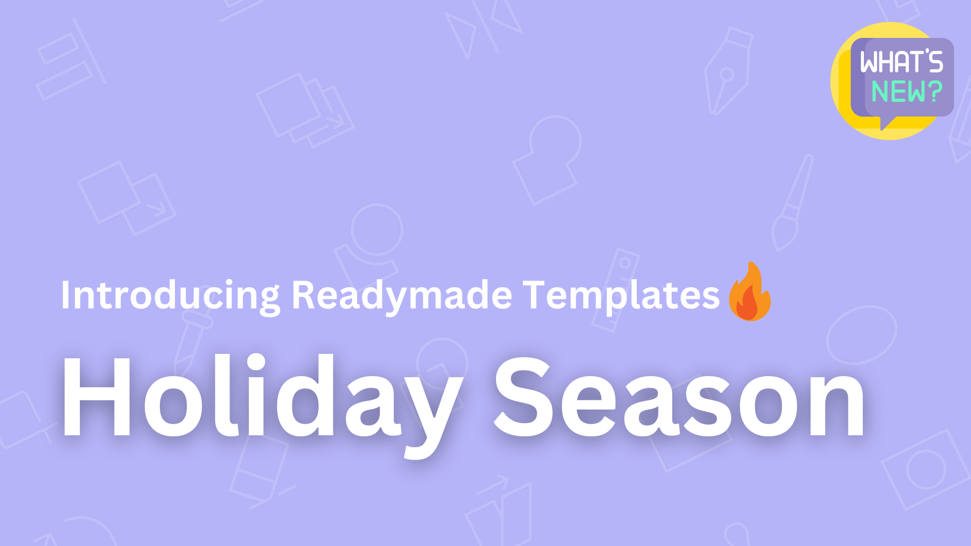 FREE Design Templates for Halloween, Thanks Giving, Christmas, New Year and Holiday!