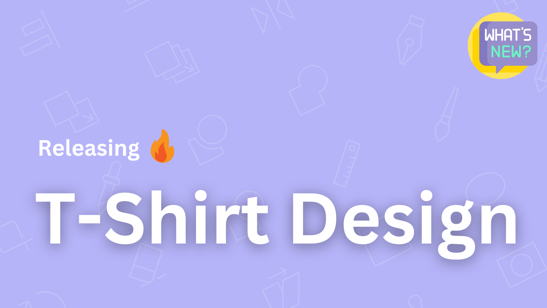 Releasing new t-shirt design tool with fresh look & functionality soon