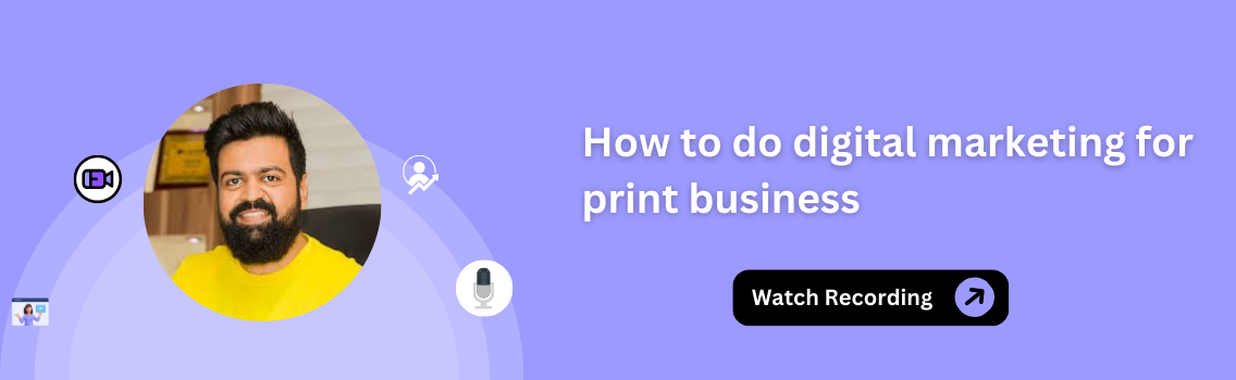 How to do digital marketing for print business