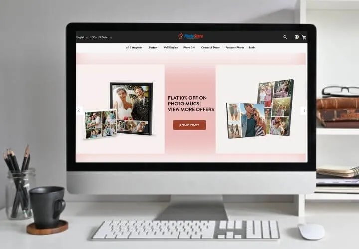 Photo Store & Photo Book Magento 2 Theme