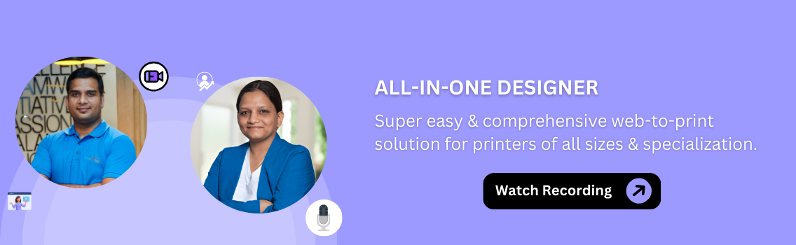 Super easy & comprehensive web-to-print solution