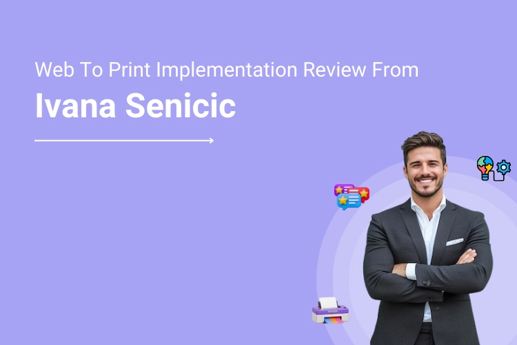 DesignNBuy Web2Print Review from Ivana Senicic an associate of Siberian Print Company Sprinting