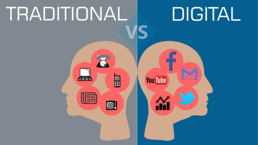 Offline vs digital marketing