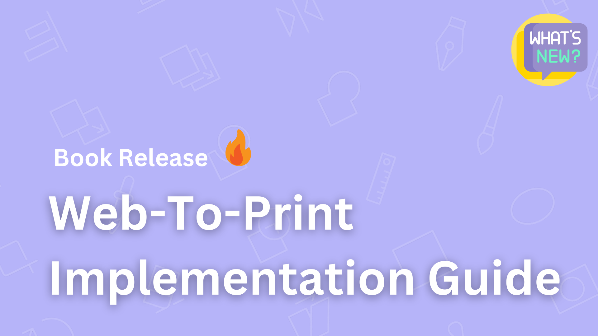 Book release web to print implementation guide