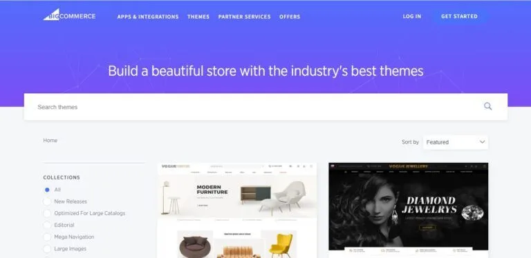 bigcommerce store themes