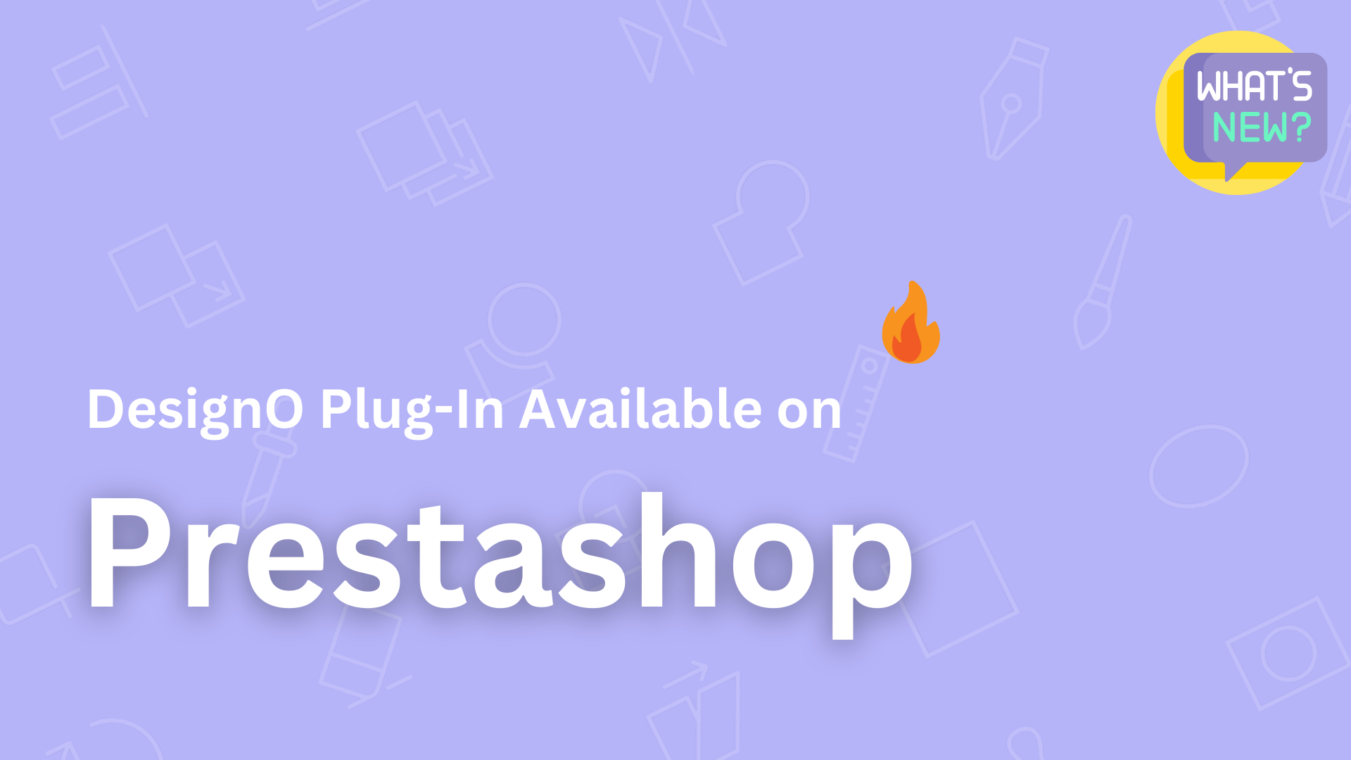 designO plug in available on prestashop