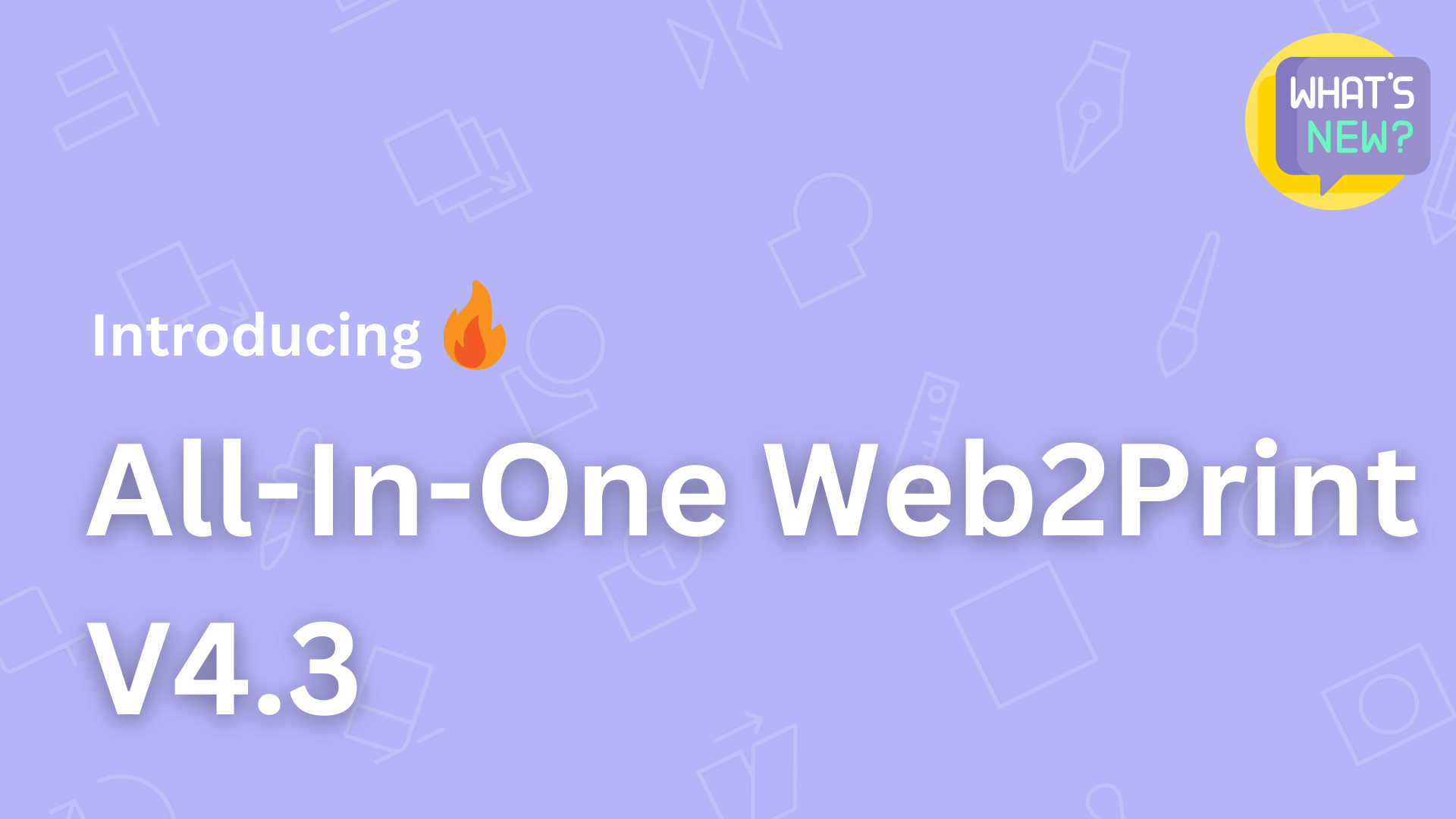 All in one web2print v4.3