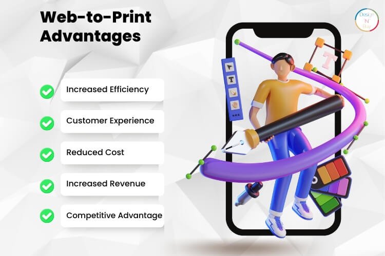 Web to print solution advantages for print businesses