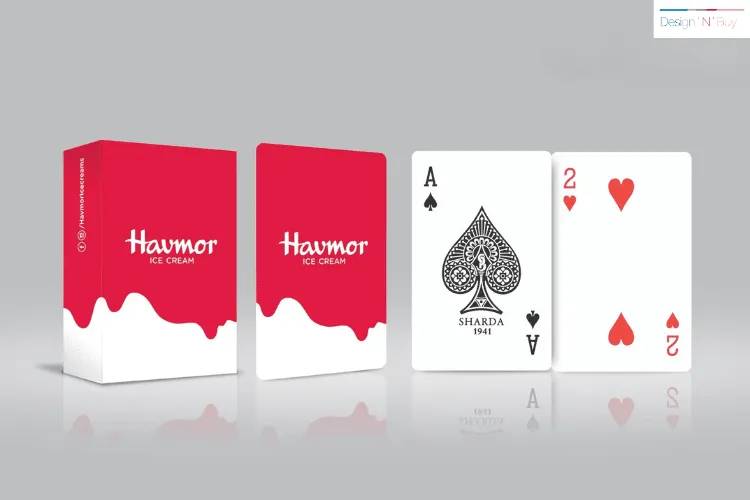 custom playing cards with your company logo