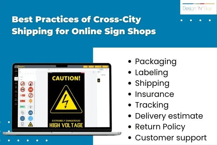 Best Practices of Cross City Shipping for Online Sign Shops