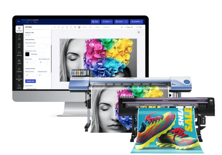 large format printing software