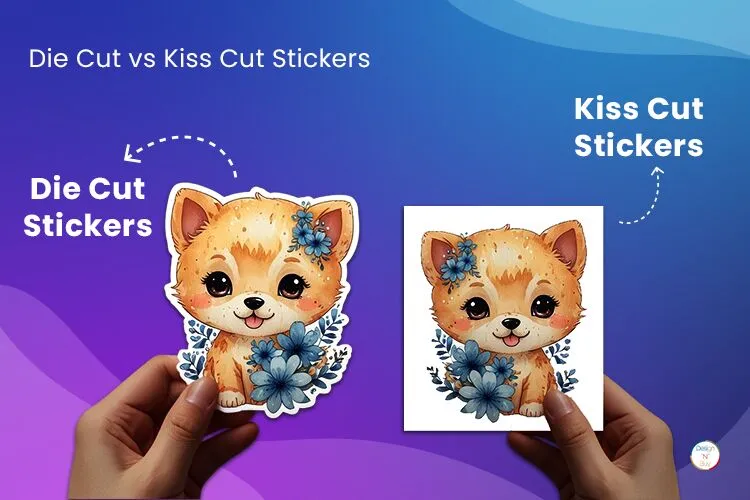 Key Differences Between Kiss Cut and Die Cut