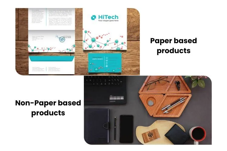 The Divisions of Stationery Items