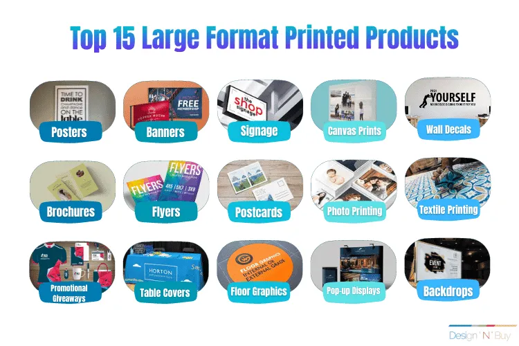 15 Must Have Large Format Printed Products for Your Expo Season