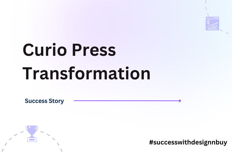 How Curio Press Using DesignNBuy's Web-to-Print Solution for Real-Time Customization