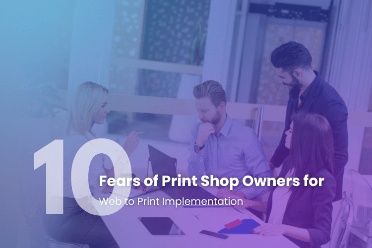 web to print implementation for print shop