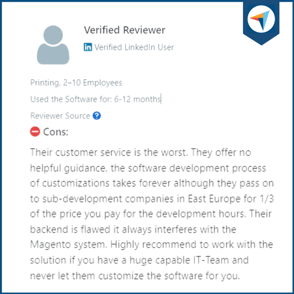 Negative Review - cloudlab reviews - printq reviews