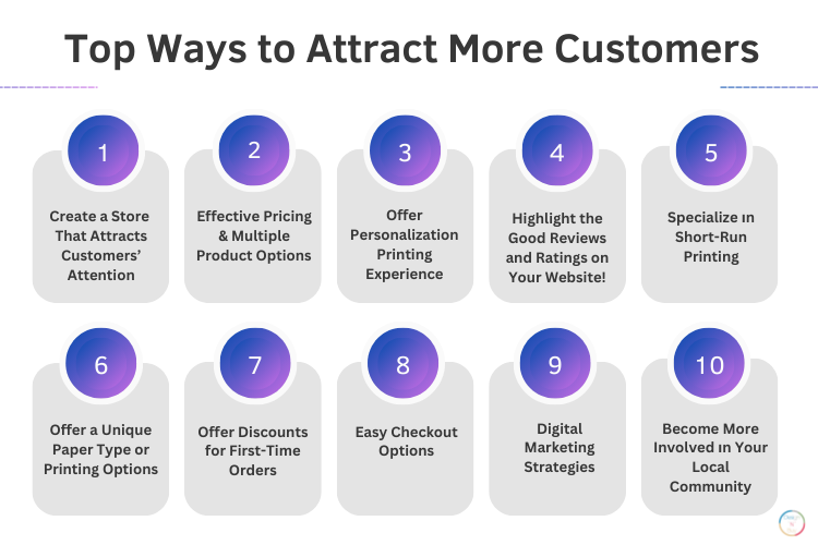 Top Ways to Attract More Customers - Designnbuy blog