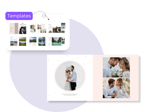 Editable Photo Print Templates and Page Layouts