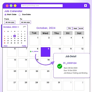 Job Calendar