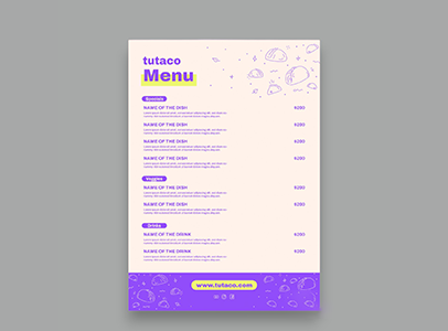 Menu Design