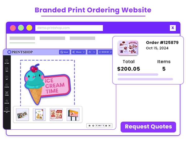 Setup Print Ordering