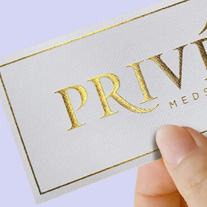 metalic sticker Privite