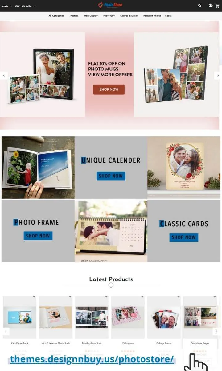 Photo Store Theme