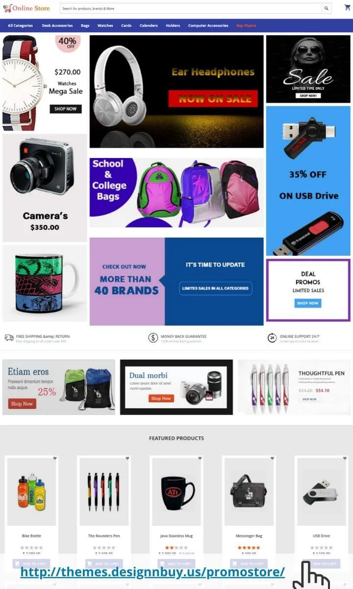 Promo Products Theme