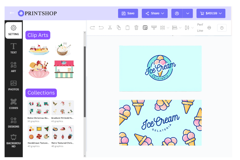 clipart design tool