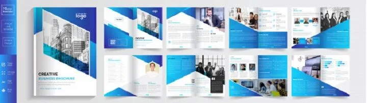 creative business brochure template