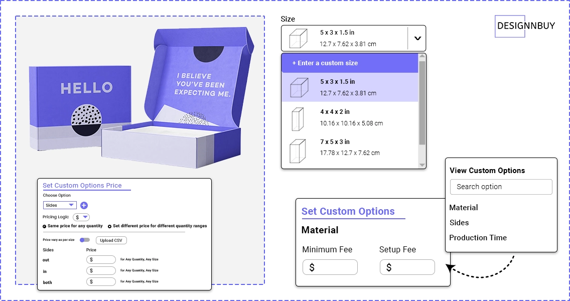 Complex Pricing Calculations - Custom packaging